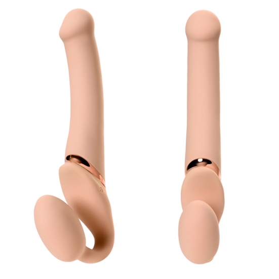 Страпон безремневой Vibrating Strap-on-me M