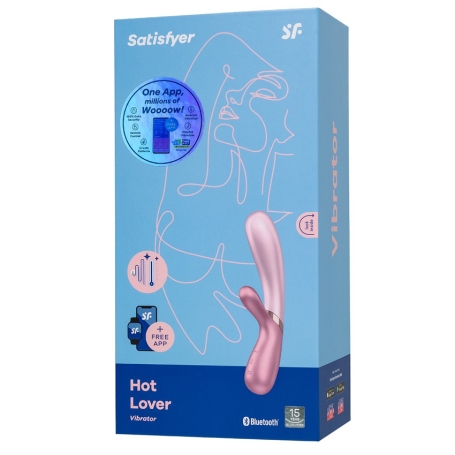 Вибратор с подогревом Satisfyer Hot Lover