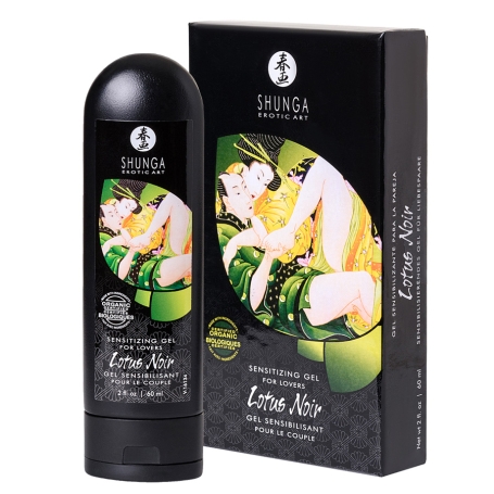 Возбуждающий гель Shunga Lotus Noir