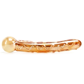 Фаллос из стекла Glas Orange Tickler